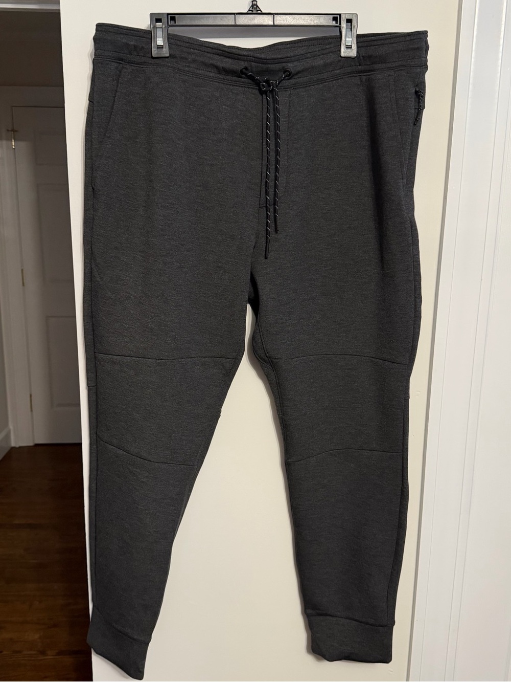 American Eagle Outfitters Charcoal Gray Drawstring Joggers